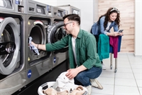 laundromat eighteen washers dryers - 1